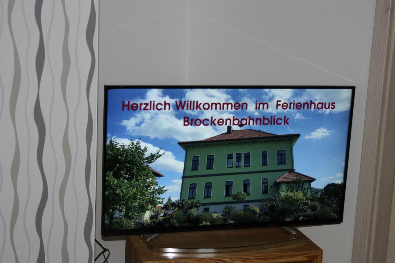 Ferienhaus Brockenbahnblick Вернигероде Экстерьер фото